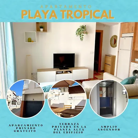 Con Garaje Y Terraza Cerca De La Playa Apartamento *